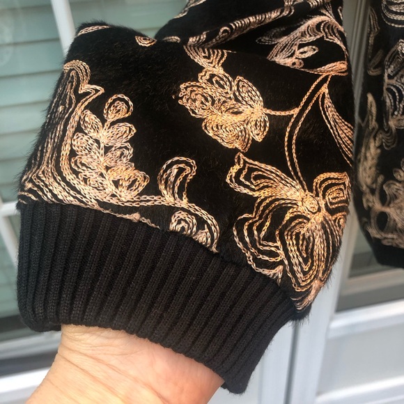 New Fully Embroidered Zip Up Jacket. - Picture 3 of 15